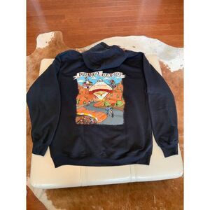 2023, 30th Anniversary Four Corner Motorcycle Rally Hoodie size Large‎